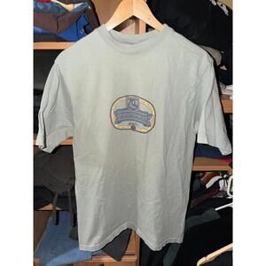 Quiksilver Silver Edition Surf T-Shirt Mens MD Vintage Y2K 90s Rare Center Hit